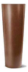 Vaso Polietileno Classic Cone 70 Nutriplan Ferrugem Moderno