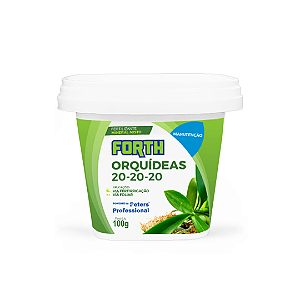 Adubo Fertilizante Forth Orquídeas 20-20-20 Manutenção - 100g