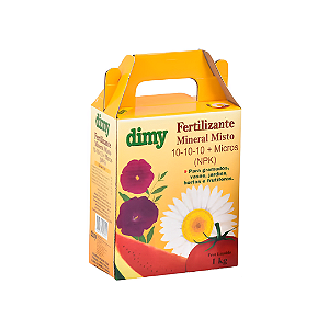 Fertilizante Mineral 10.10.10 Dimy - 1kg