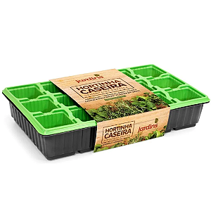 Bandeja Hortinha Caseira Sementeira Prática Nutriplan, 15 Células