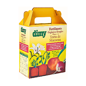 Fertilizante Orgânico Torta de Mamona Dimy - 1Kg