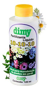 Fertilizante Líquido 10-10-10 Adubo Npk Planta Dimy 120ml