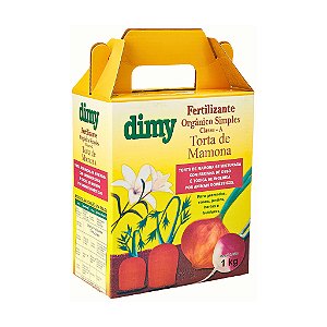 Fertilizante Adubo Orgânico Torta de Mamona Dimy  1Kg