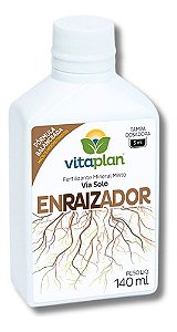 Adubo Fertilizante Via Solo Enraizador Vitaplan 140ml Npk