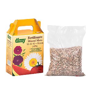 Adubo Fertilizante 10-10-10 Dimy 1kg