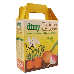 Adubo Natural Farinha de Osso 1kg DIMY