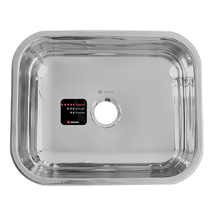 Cuba Industrial 500x400x200 Aço Inox 304