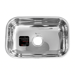 Cuba N1 Funda 460x300x140 Aço Inox 430