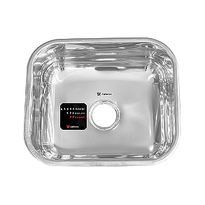 Cuba N3 Funda 400x340x170 Aço Inox 430