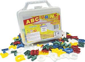 LETRAS DO ALFABETO ABC BRINK MALETA 130 PECAS