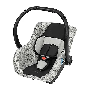 Bebê Conforto p/ Carro JOY Preto/Cinza Tutti Baby
