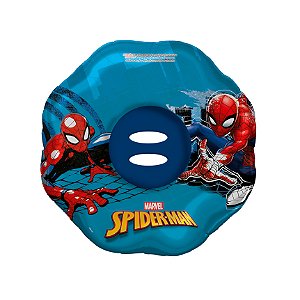 Boia Inflável Circular com Fralda e Cobertura Spider Man