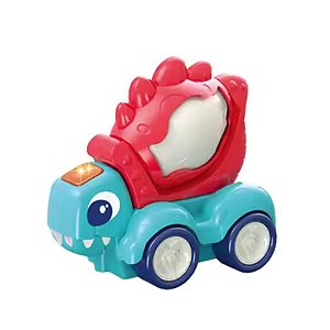 Dino Betoneira Musical Baby Land Infantil Mexe Sozinho