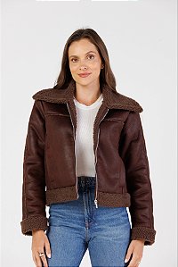 Jaqueta Suede c/ Forro Peluciado Inverno
