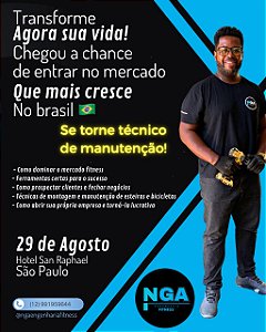 1º Lote Workshop - Manutenção de equipamentos