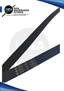 Correia micro V 1143J 8 frisos
