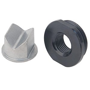 Bucha de ajuste do guidão e plugue roscado