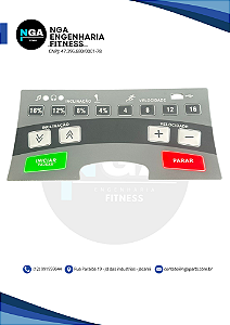 Cobertura adesiva do teclado esteira TR8 PRO+ Touchscreen New