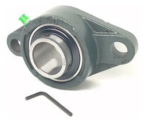 Mancal Oval Fl205 Com Rolamento Uc205