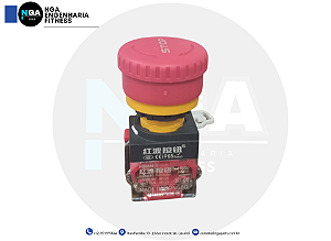Chave de emergência para escada ergométrica