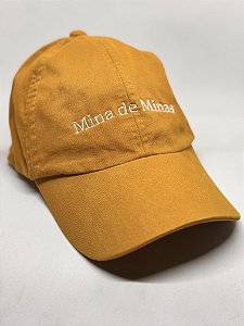Boné Mina de Minas mostarda