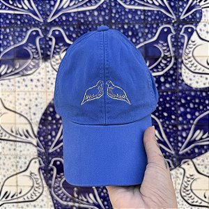 Boné Pombinhas - azul bic