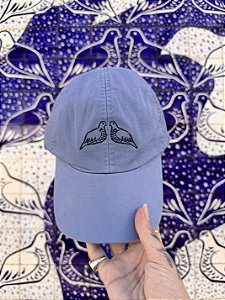 Boné Pombinhas - azul jeans