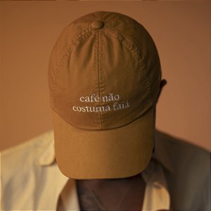 Boné Café não costuma faiá
