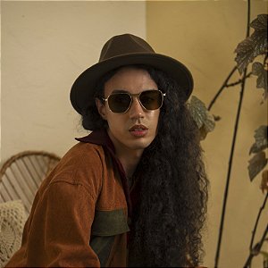 Chapéu de Cogumelo Marrom