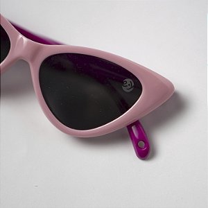 Óculos Violeta rosa bebê
