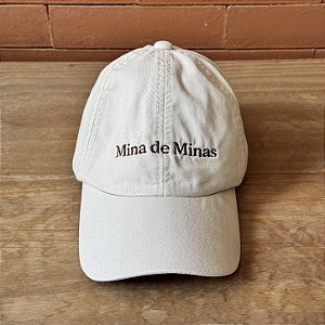Boné Mina de Minas off white