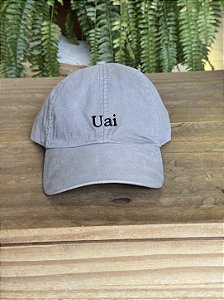 Boné Uai cinza