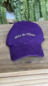 Boné Mina de Minas roxo