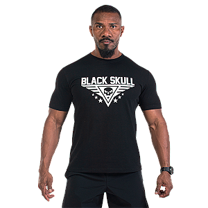CAMISETA BLACK SKULL STARS