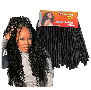 Crochet Nina Hiper Softex (400g/70cm) | BRUNETTE