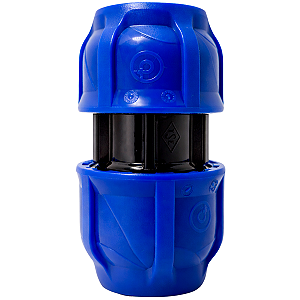 Luva União de Compressão PP 63mm para Tubos e Mangueiras em PEAD | Alta Vedação - Aqua Plastic