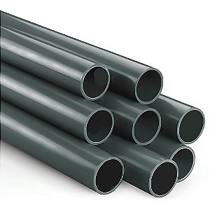 Kit 2 Tubos PVC-U PN10 40mm Barra 3 Metros - Aquaplastic