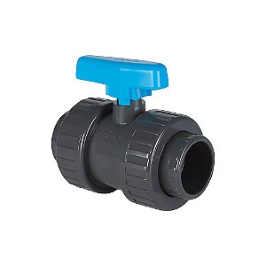 Válvula de Esfera Dupla União F/F 20mm Solda