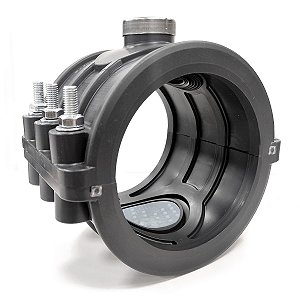 Colar De Tomada PP Reforçado Inox NPT 4" X 3"