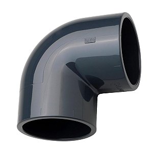 Joelho 90º PVC-U PN16 1/2" SCH80 – Solda