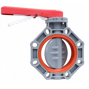 Válvula Borboleta PVC-C FPM PN10 D.110-4" - Aqua Plastic