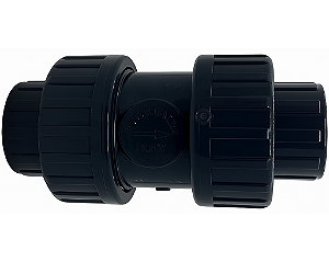 Válvula de Retenção PVC-U EPDM PN16 D.União F/F 2" SCH80 Solda - Aqua Plastic