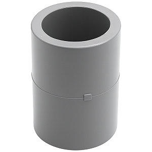 Luva PVC-C PN16 3/4" SCH80 SOLDA - Aqua Plastic