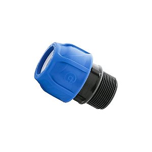 Adaptador De Compressão Macho PP 75mm x 2 1/2" - Aqua Plastic