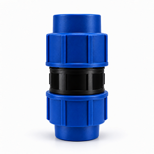 Luva União Compressão 32mm Para Tubo PEAD Mangueira Irrigação - Linha AP Aqua Plastic