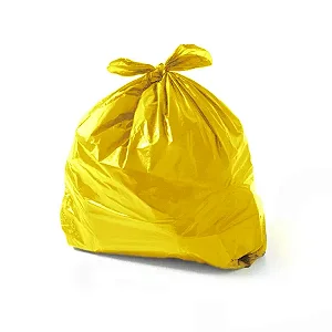 Saco de Lixo - 60L - P35 - 25 unidades - Amarelo