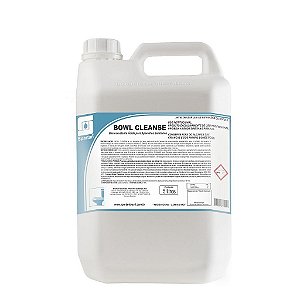 Bowl Cleanse Limpador Desincrustante - 5 Litros - Spartan