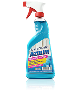 Limpa Vidros (Com Spray) - 500ml - Azulim