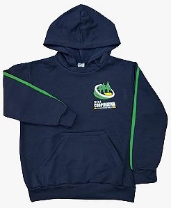 BLUSÃO MOLETOM FECHADO COM CAPUZ