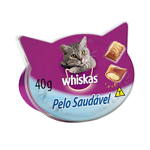 Whiskas Petiscos Pelo Saudavel 40gr
